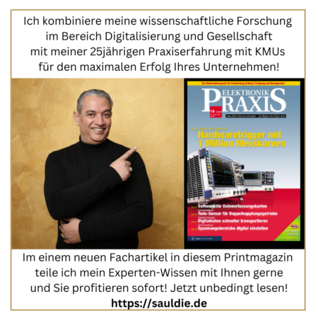 Elektronikpraxis Sauldie Digitalisierung