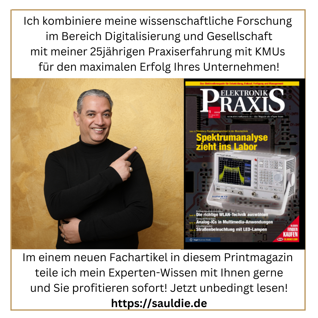 Elektronikpraxis Sauldie Digitalisierung